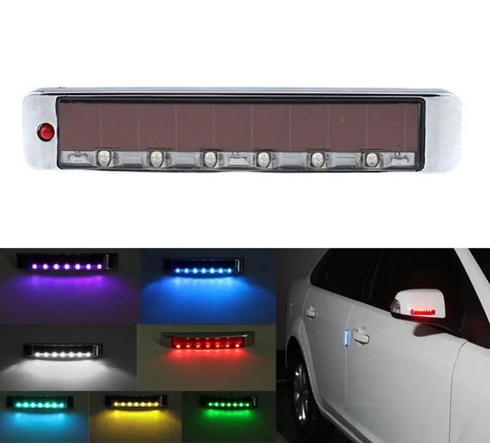 Solar Car Door Edge Guard Anti-collision Anti-static LED Strobe Warning Light Car LED Warning Light
Solar Car Door Edge Guard Anti-collision Anti-static LED Strobe Warning Light Car LED Warning Light