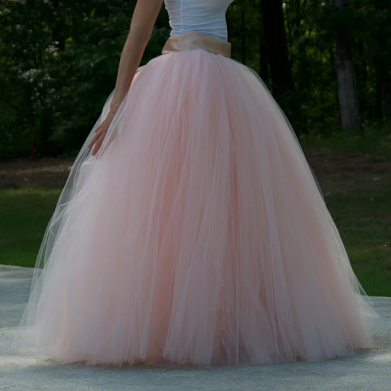 Wedding Maxi Tulle Skirt Floor Length Ball Gown Pink Tutu Skirt with Ribbon Sash Custom Made Super Lush Long Bridal Skirt
Wedding Maxi Tulle Skirt Floor Length Ball Gown Pink Tutu Skirt with Ribbon Sash Custom Made Super Lush Long Bridal Skirt