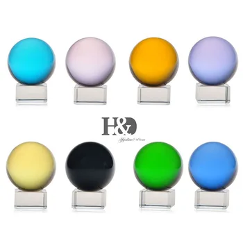 H&D 8pcs 40mm Sphere Asian Quartz FengShui Crystal Ball with Base Glass Crystal Table Decor Props Ball Home Decor
H&D 8pcs 40mm Sphere Asian Quartz FengShui Crystal Ball with Base Glass Crystal Table Decor Props Ball Home Decor