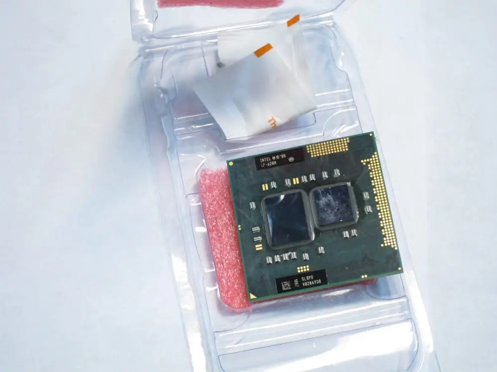 Intel Core I7 620m cpu 4M/2.66GHz/3333 MHz/Dual-Core Laptop processor I7-620M Compatible HM57 HM55
Intel Core I7 620m cpu 4M/2.66GHz/3333 MHz/Dual-Core Laptop processor I7-620M Compatible HM57 HM55