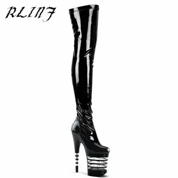RLINF Plus Size 34-46 Womens Over The Knee Boots Sexy 2018 new unique black light black matte handsome knee boots
RLINF Plus Size 34-46 Womens Over The Knee Boots Sexy 2018 new unique black light black matte handsome knee boots