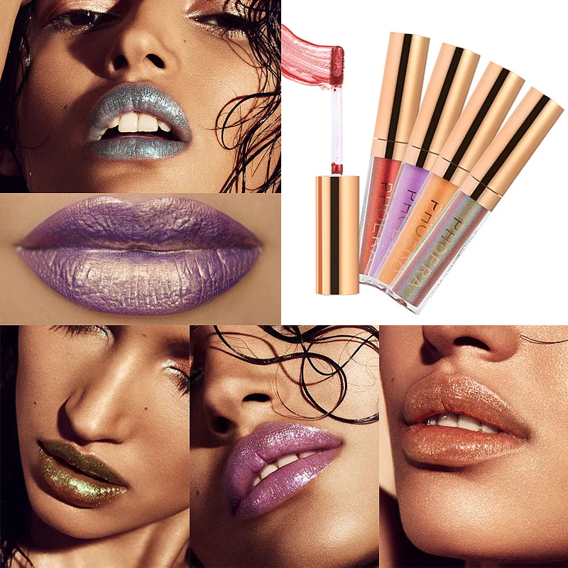 Holographic Lip Tattoo Lipstick 6 Color Diamond Liquid Pearly Glitter Lipsticks Long Lasting Nonstick Lip Gloss Mermaid
Holographic Lip Tattoo Lipstick 6 Color Diamond Liquid Pearly Glitter Lipsticks Long Lasting Nonstick Lip Gloss Mermaid