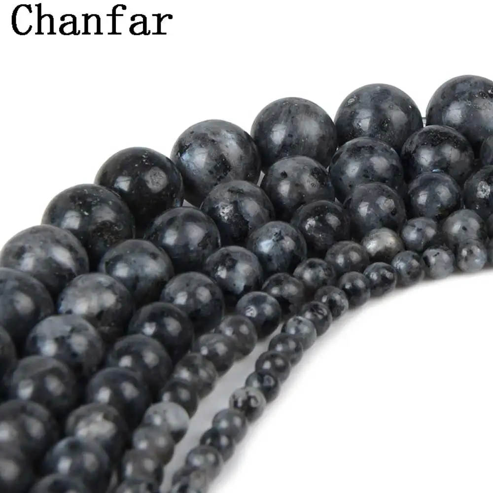 Chanfar Grey Black Spectrolite Natural Stone Beads DIY Spacer Loose Beads for Stone Jewelry 4/6/8/10/12mm
Chanfar Grey Black Spectrolite Natural Stone Beads DIY Spacer Loose Beads for Stone Jewelry 4/6/8/10/12mm