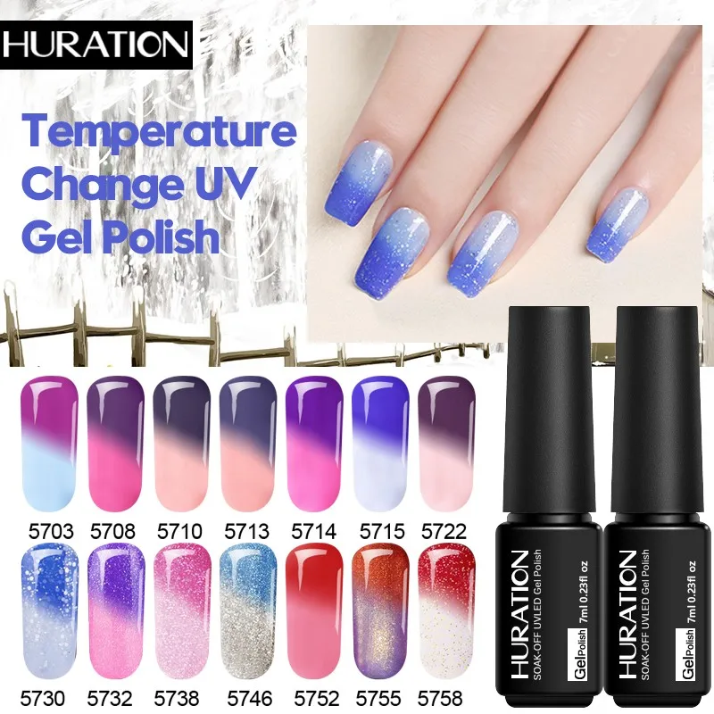 New Temperature Change UV Gel Varnish Gradient Colorful Lacquer Enamel Chameleon Top Gel for Basecoat Thermal Gel Nail Polish
New Temperature Change UV Gel Varnish Gradient Colorful Lacquer Enamel Chameleon Top Gel for Basecoat Thermal Gel Nail Polish