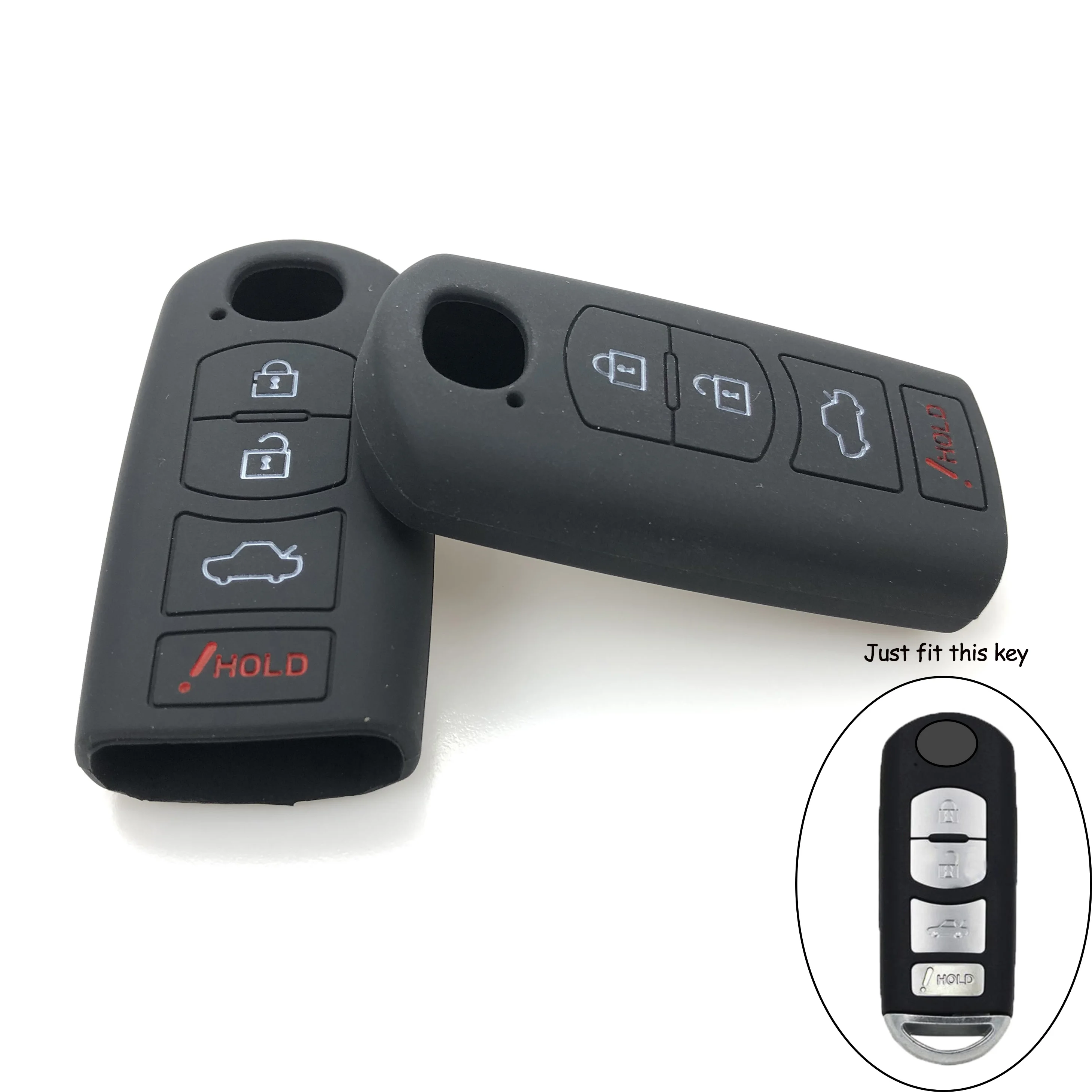 Fit For MAZDA 3 6 MX-5 CX-3 CX-5 CX-7 CX-9 SCION IA Fob Shell Skin Protector 2016 2017 4 Button Silicone Remote Key Cover Case
Fit For MAZDA 3 6 MX-5 CX-3 CX-5 CX-7 CX-9 SCION IA Fob Shell Skin Protector 2016 2017 4 Button Silicone Remote Key Cover Case