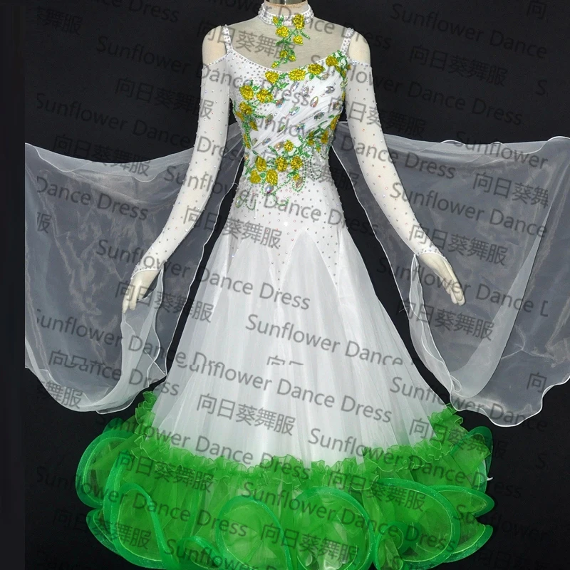 100% New Competition Slik organza ballroom Standard dance dress,dance clothing,stage wear,ballom dance wear,Waltz,2014 New
100% New Competition Slik organza ballroom Standard dance dress,dance clothing,stage wear,ballom dance wear,Waltz,2014 New