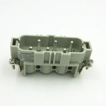 HDC-HSB-006M Heavy Load Connector 6 Core 35A Rectangle Connector Within Core Core Heat Flux Avenue Will Electric Current
HDC-HSB-006M Heavy Load Connector 6 Core 35A Rectangle Connector Within Core Core Heat Flux Avenue Will Electric Current