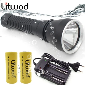 Litwod Z90D88 Diving Led Flashlight 50000LM Lamp XHP70 EasyWhite LED Stepless Dimming Underwater Under Water 150m IPX8 Torch
Litwod Z90D88 Diving Led Flashlight 50000LM Lamp XHP70 EasyWhite LED Stepless Dimming Underwater Under Water 150m IPX8 Torch