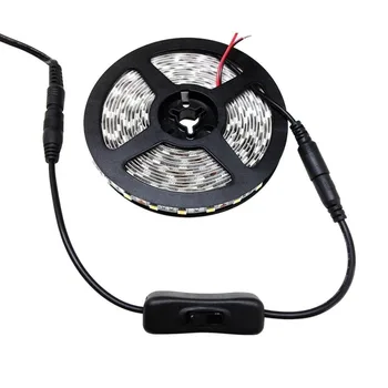 OSIDEN DC Power Plug Connector 5.5*2.1mm Switch on/off Black White Wire Switch Cable For SMD 5050 3528 Single Color LED Strip
OSIDEN DC Power Plug Connector 5.5*2.1mm Switch on/off Black White Wire Switch Cable For SMD 5050 3528 Single Color LED Strip