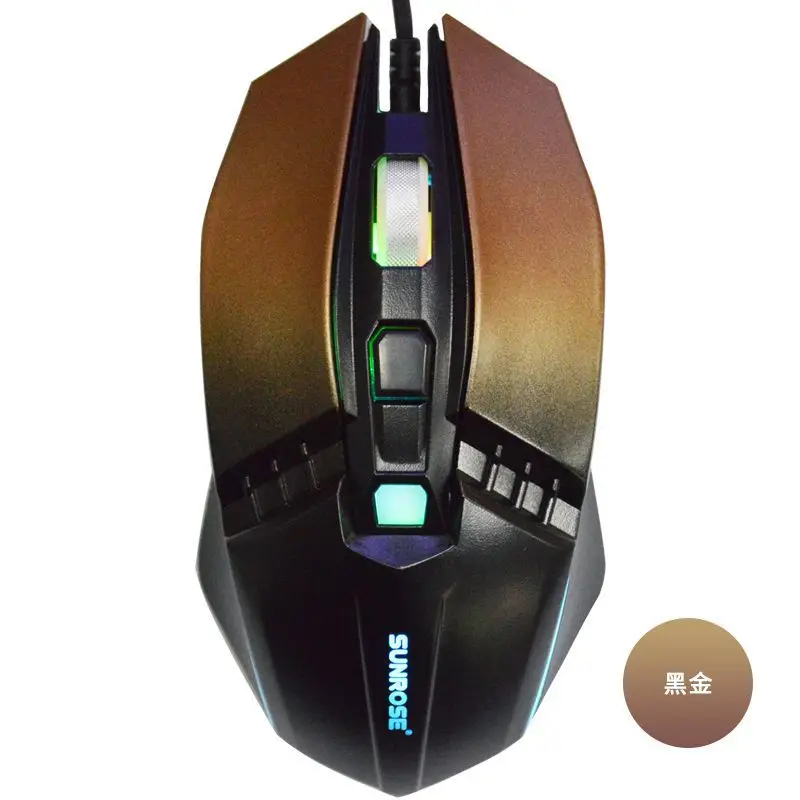 Sunrose mouse Glowing gaming mouse eating chicken gaming mouse universal notebook desktop mouse wired mouse
Sunrose mouse Glowing gaming mouse eating chicken gaming mouse universal notebook desktop mouse wired mouse