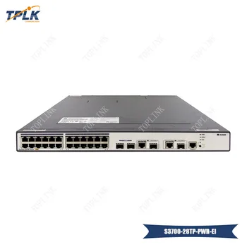 

Hot sale S3700-28TP-PWR-EI 24 port switch 10/100Mbps Transmission Rate with funtion LACP, POE, QoS, SNMP, Stackable,VLAN support