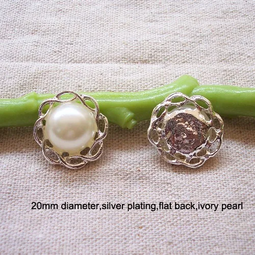 (L0432-20mm) free shipping wholesale 50pcs/lot, metal button,20mm diameter,ivory pearl
(L0432-20mm) free shipping wholesale 50pcs/lot, metal button,20mm diameter,ivory pearl