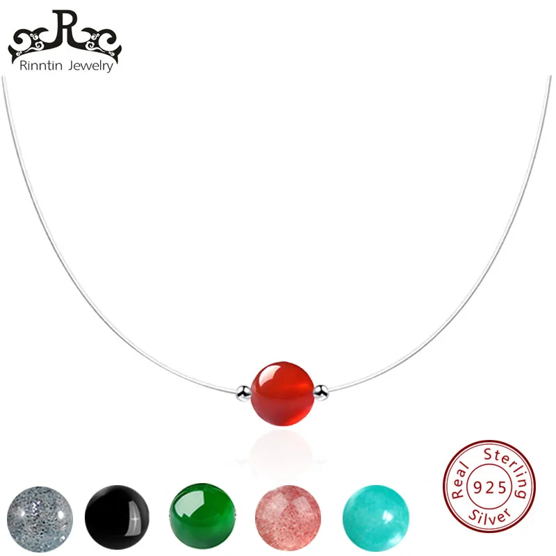 Rinntin 100% Pure 925 Sterling Silver Necklaces & Pendants Women Genuine 5 Colors Quartz Female Fashion Trendy Jewelry PSN61
Rinntin 100% Pure 925 Sterling Silver Necklaces & Pendants Women Genuine 5 Colors Quartz Female Fashion Trendy Jewelry PSN61