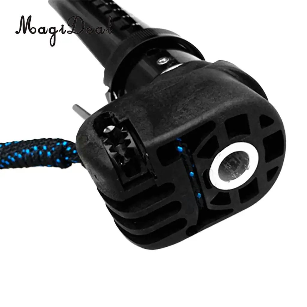 MagiDeal Windsurfing Windsurf Mast Extension Aluminum SDM 46cm Black