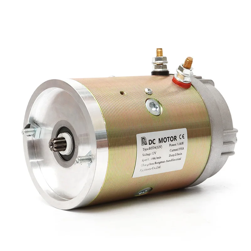12v 1.6kw 24v 2.5kw 2500rpm 2600rpm, Current 165A 195A DC motor, copper wire movement, Rotation: CW
12v 1.6kw 24v 2.5kw 2500rpm 2600rpm, Current 165A 195A DC motor, copper wire movement, Rotation: CW
