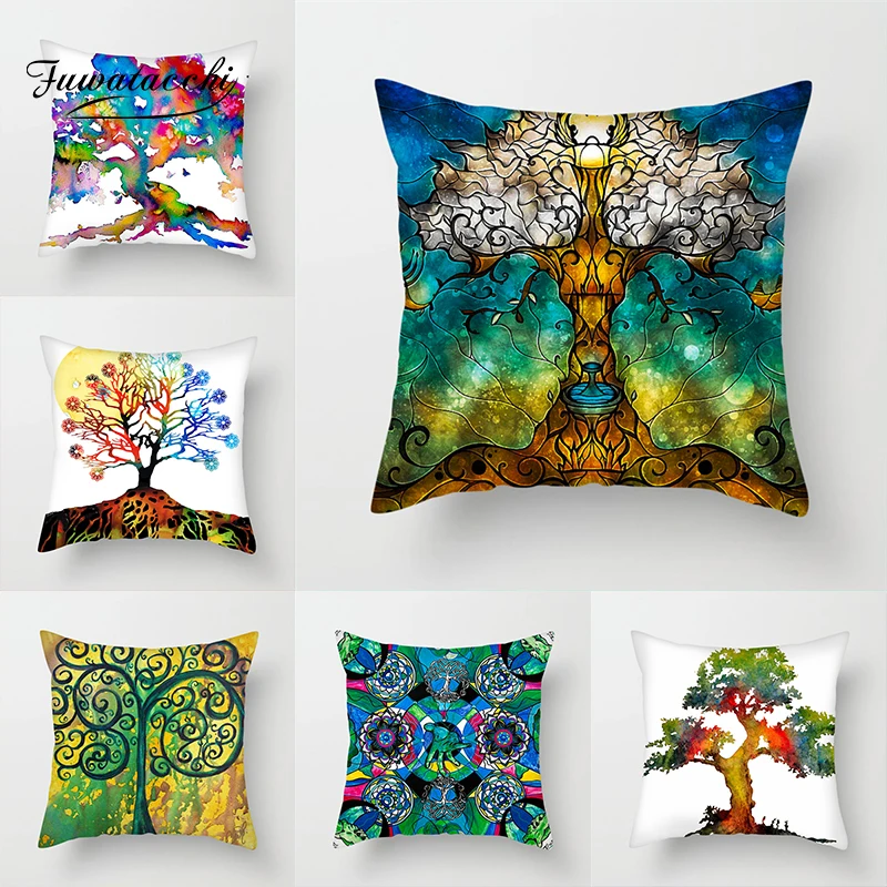 Fuwatacchi Abstract Style Painting Cushion Cover Fantasy Tree Pillows Case Car Sofa Bed Decor Pillowcase Soft Office Pillow Case
Fuwatacchi Abstract Style Painting Cushion Cover Fantasy Tree Pillows Case Car Sofa Bed Decor Pillowcase Soft Office Pillow Case
