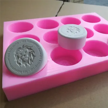Customized 12 Cavities Silicone Soap Mold with Brand Logo Custom Silicone Tray Mold for Round Soap Making
Customized 12 Cavities Silicone Soap Mold with Brand Logo Custom Silicone Tray Mold for Round Soap Making