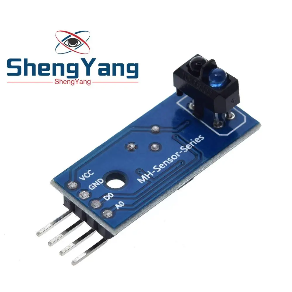 1PCS ShengYang TCRT5000 Infrared Reflective IR Photoelectric Switch Barrier Line Track Sensor Module blue
1PCS ShengYang TCRT5000 Infrared Reflective IR Photoelectric Switch Barrier Line Track Sensor Module blue