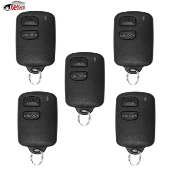 KEYECU 5Pcs New Remote Car Key Fob 2+1 Button 433MHz for Toyota Sequoia 03 - 07 Tacoma/Tundra 98-04 Corolla 09-10 FCC ID:ELVATDD
KEYECU 5Pcs New Remote Car Key Fob 2+1 Button 433MHz for Toyota Sequoia 03 - 07 Tacoma/Tundra 98-04 Corolla 09-10 FCC ID:ELVATDD