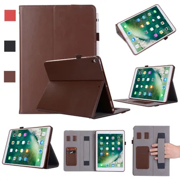 Multi-angle Stand Genuine Leather Magnet Smart Cover Hand Strap Pencil Holder Card Funda Case For Apple iPad Pro 10.5 Tablet
Multi-angle Stand Genuine Leather Magnet Smart Cover Hand Strap Pencil Holder Card Funda Case For Apple iPad Pro 10.5 Tablet