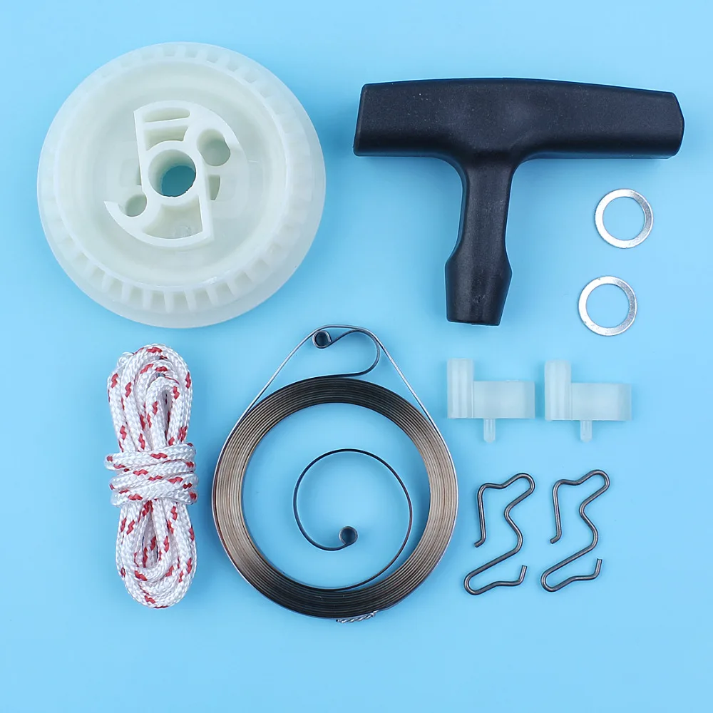 Stater Spring Rope Pulley Pawl Hand Grip Kit Fit Stihl 017 018 MS170 MS180 MS 170 180 Chainsaws Replace 1125 195 7200
Stater Spring Rope Pulley Pawl Hand Grip Kit Fit Stihl 017 018 MS170 MS180 MS 170 180 Chainsaws Replace 1125 195 7200