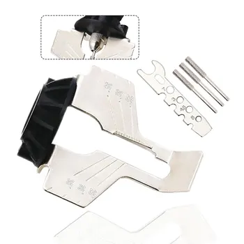 Remel Accessories Sharpener Guide Sharpening Attachment Drill Adapter for Dremel Rotary accessories Rotary Tool Kit Power Drill
Remel Accessories Sharpener Guide Sharpening Attachment Drill Adapter for Dremel Rotary accessories Rotary Tool Kit Power Drill