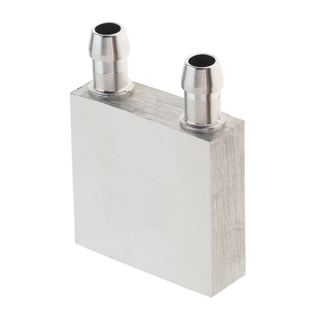 Aluminum Water Cooling Block for CPU Graphics Radiator Heat Sink 40mmx40mm