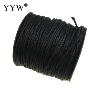 YYW DIY Making Jewelry Accessories Designer Gifts Thread String Wax Cord Waxed Cotton Cord 1.5mm/2mm black Color 80Yards/Spool
YYW DIY Making Jewelry Accessories Designer Gifts Thread String Wax Cord Waxed Cotton Cord 1.5mm/2mm black Color 80Yards/Spool