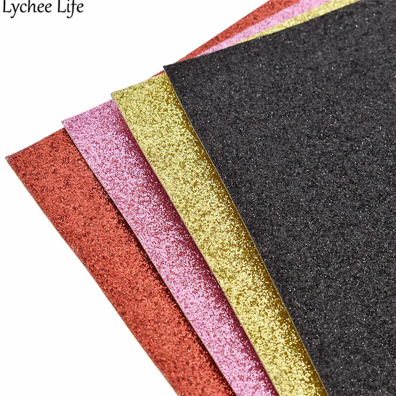 Lychee LifeSelf Adhesive Glitter PU Leather Colorful Leather Fabric DIY Handmade Home Garment Textile Sewing Clothes Accessories
Lychee LifeSelf Adhesive Glitter PU Leather Colorful Leather Fabric DIY Handmade Home Garment Textile Sewing Clothes Accessories