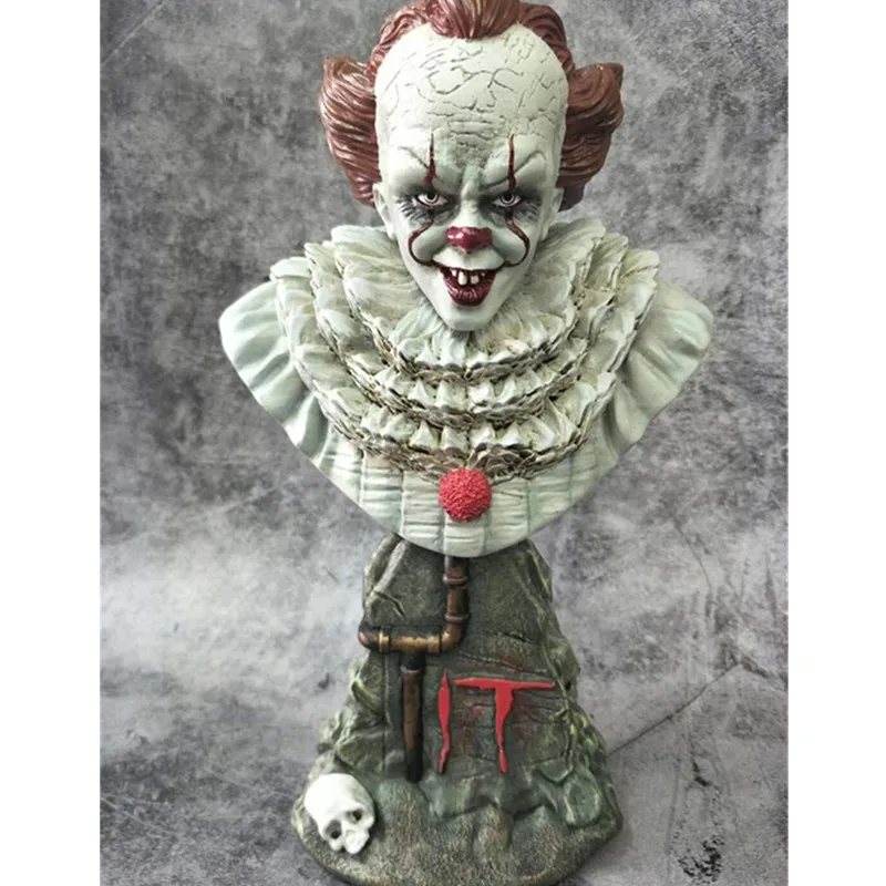 American Toy Stephen King's It Scary Movie Statue Clown Deadlight GK Half-Length Bust RESIN Action Figure Collect Model Toy M563
American Toy Stephen King's It Scary Movie Statue Clown Deadlight GK Half-Length Bust RESIN Action Figure Collect Model Toy M563