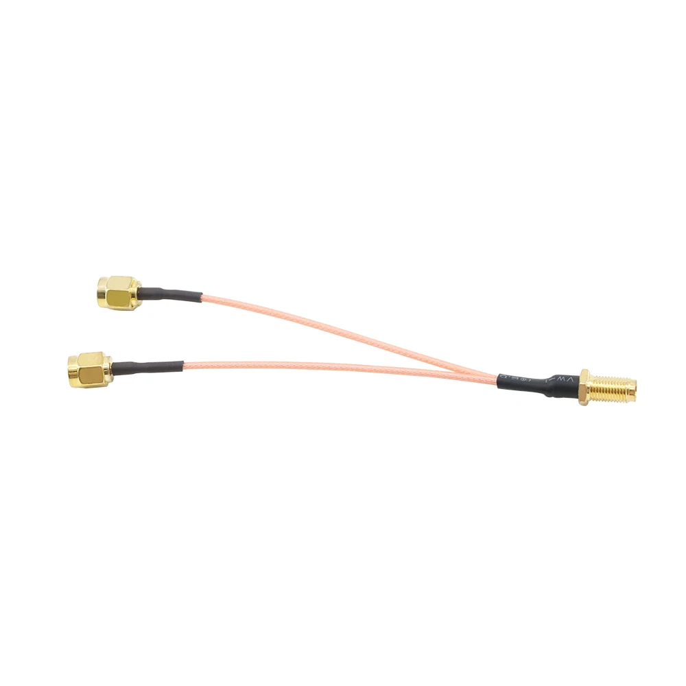 1 SMA Female To 2 SMA Male Connector Combiner RF Coaxial Pigtail Cable connect router
1 SMA Female To 2 SMA Male Connector Combiner RF Coaxial Pigtail Cable connect router