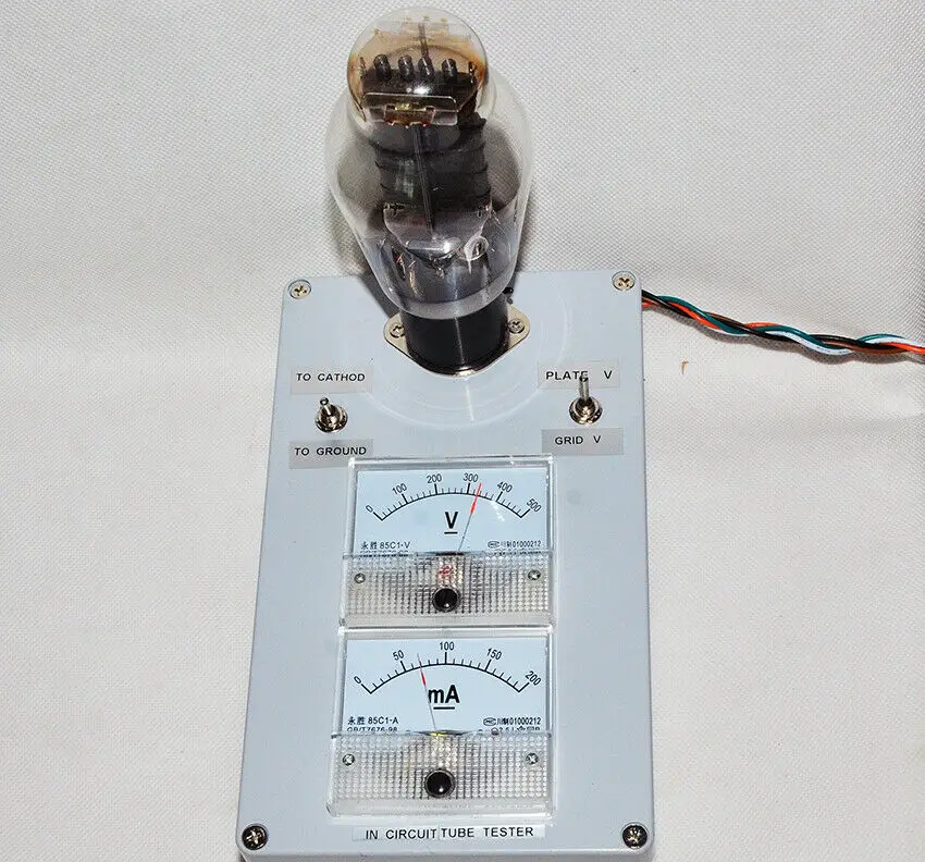 300B 2A3 101D EL34 KT88 6L6 6V6 Bias Current Plate Voltage Tester Vacuum Tube B3
300B 2A3 101D EL34 KT88 6L6 6V6 Bias Current Plate Voltage Tester Vacuum Tube B3