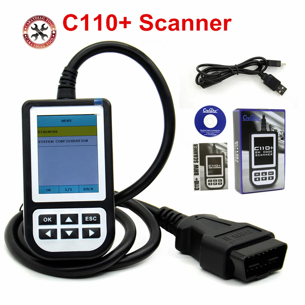 New V4.7 For BMW Creator C110+ for BMW Code Reader Scanner for BMW C110+ Scanner C110 OBD2 Code Scanner For Diagnostic Scanner
New V4.7 For BMW Creator C110+ for BMW Code Reader Scanner for BMW C110+ Scanner C110 OBD2 Code Scanner For Diagnostic Scanner