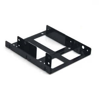 2packs 2.5"SSD/Hard Drive to 3.5" Drive Bay Adapter Mounting Bracket HDD Converter Tray, support 2pcs SSD Drive
2packs 2.5"SSD/Hard Drive to 3.5" Drive Bay Adapter Mounting Bracket HDD Converter Tray, support 2pcs SSD Drive