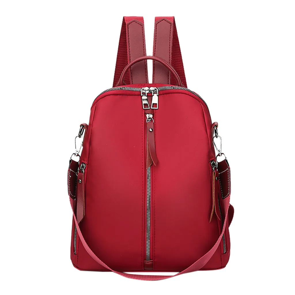Female backpack Fashion Women's Outdoor Simple Oxford Zipper school bag Contrast Color Backpack Travel Bag mochila feminina
Female backpack Fashion Women's Outdoor Simple Oxford Zipper school bag Contrast Color Backpack Travel Bag mochila feminina