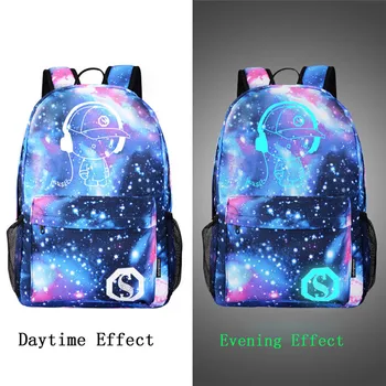Luminous Backpack Men Galaxy Canvas Backpacks Boys Cartoon Printing School Bags for Teenage Girls Travel Bag Escolar
Luminous Backpack Men Galaxy Canvas Backpacks Boys Cartoon Printing School Bags for Teenage Girls Travel Bag Escolar