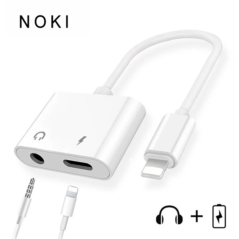 100pc Adapter for lightning charging and 3.5mm AUX Audio and Converter adapter For iPhone X 7 8 plus support iOS9.2-iO11
100pc Adapter for lightning charging and 3.5mm AUX Audio and Converter adapter For iPhone X 7 8 plus support iOS9.2-iO11