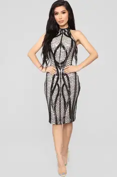 Newest Luxury Sexy Striped Mesh Sequins Women Summer Dress 2019 Elegant Party Dress
Newest Luxury Sexy Striped Mesh Sequins Women Summer Dress 2019 Elegant Party Dress