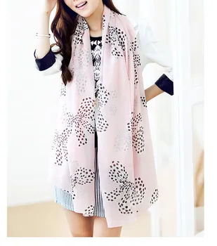 New Fashion Style Bow flower Long Chiffonscarves 60*165cm Floral style flowers Floral print scarves Woman Scarf
New Fashion Style Bow flower Long Chiffonscarves 60*165cm Floral style flowers Floral print scarves Woman Scarf