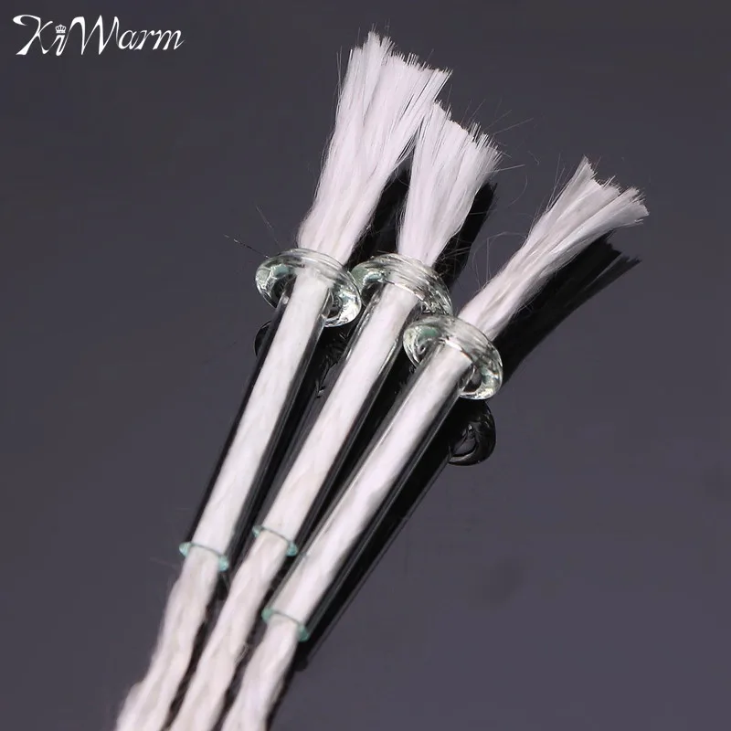 KiWarm 3PCS 12cm High Quality Round Cotton Wick with Glass Holders For Glass Bottle Lamps Kerosene Stove Oil Lamps Wick Material
KiWarm 3PCS 12cm High Quality Round Cotton Wick with Glass Holders For Glass Bottle Lamps Kerosene Stove Oil Lamps Wick Material