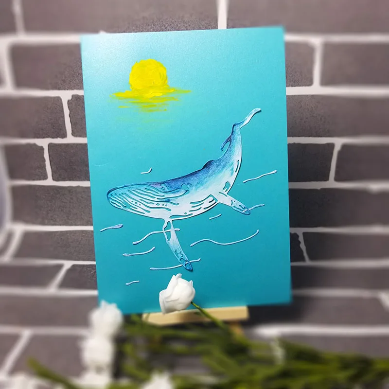 Whale Metal Cutting Dies Stencils for DIY Scrapbooking photo album Decorative Embossing DIY Paper Cards
Whale Metal Cutting Dies Stencils for DIY Scrapbooking photo album Decorative Embossing DIY Paper Cards