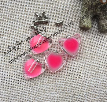 50pcs Luminous Heart Glass Vial Pendants Glow in Dark Glass Purfume Pendant charm pendant
50pcs Luminous Heart Glass Vial Pendants Glow in Dark Glass Purfume Pendant charm pendant