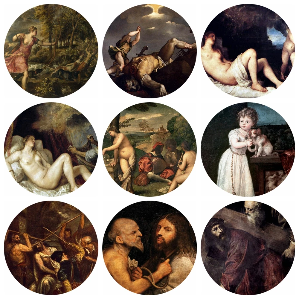 20pcs 12~40mm Artist Titian Art Paintings Collection Adam And Eve Glass Cabochon For DIY Jewelry Making Findings & Components
20pcs 12~40mm Artist Titian Art Paintings Collection Adam And Eve Glass Cabochon For DIY Jewelry Making Findings & Components