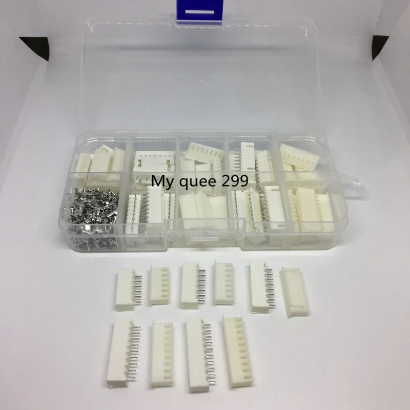 250pcs XH2.54 6p 7p 8p 9pin 10pin 2.54mm Pitch Terminal Kit / Housing / Pin Header JST Connector Wire Connectors Adaptor XH Kits
250pcs XH2.54 6p 7p 8p 9pin 10pin 2.54mm Pitch Terminal Kit / Housing / Pin Header JST Connector Wire Connectors Adaptor XH Kits
