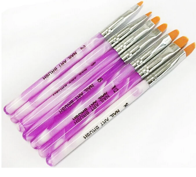Hot Sale purple Free Shipping 7 Sizes Professional UV Gel Brush Nail Art Painting Draw Brush nail pen nail tools
Hot Sale purple Free Shipping 7 Sizes Professional UV Gel Brush Nail Art Painting Draw Brush nail pen nail tools