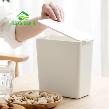 JiangChaoBo Desktop Flip Trash Can Bedroom Living Room Household Trash Can Creative Cover Mini Small Paper Basket
JiangChaoBo Desktop Flip Trash Can Bedroom Living Room Household Trash Can Creative Cover Mini Small Paper Basket