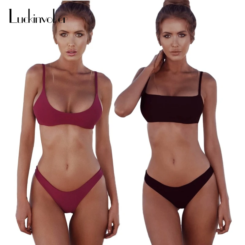 Sexy Bikini Set Women S M L G-String Bra Thong Bottom Mini Bikinis Swimwear Female Bandage Push Up Swimsuit Women Beach Bathers
Sexy Bikini Set Women S M L G-String Bra Thong Bottom Mini Bikinis Swimwear Female Bandage Push Up Swimsuit Women Beach Bathers