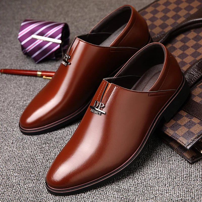 Men wedding shoes Genuine leather formal business pointed toe for 2019 man dress shoes men's oxford flats C4
Men wedding shoes Genuine leather formal business pointed toe for 2019 man dress shoes men's oxford flats C4