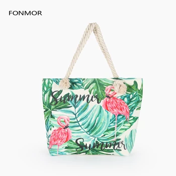 Hot Sale Flamingo Printed Casual Bag Women Canvas Beach Bags High Quality Female Single Shoulder Handbags Ladies Tote BB196
Hot Sale Flamingo Printed Casual Bag Women Canvas Beach Bags High Quality Female Single Shoulder Handbags Ladies Tote BB196