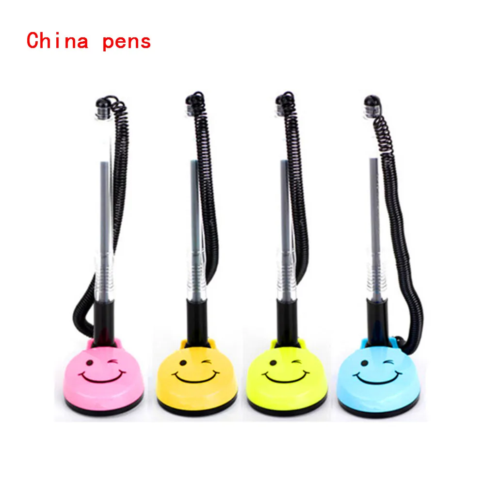 Desktop rotation gel pen smile face stationery pen cute ballpoint office school supplies stationery for Black Gel ink
Desktop rotation gel pen smile face stationery pen cute ballpoint office school supplies stationery for Black Gel ink